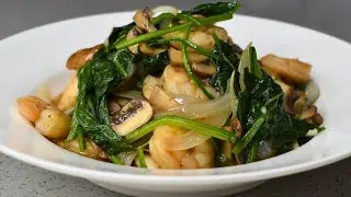 The Ultimate Shrimp Spinach Mushroom Stir-Fry (So Easy, So Delicious!)