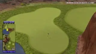 Golden Tee Great Shot on Ruby Rock!
