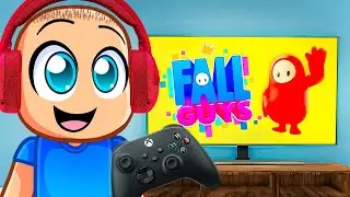 &iexcl;Bubbles juega Fall Guys!