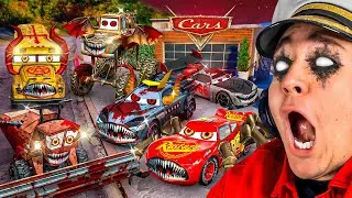 Robando Coches de CARS POSE&Iacute;DOS en GTA 5 !!🧟&zwj;♂️🩸