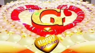 G Name Happy Birthday Wishes