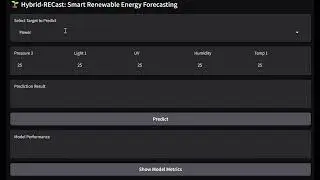 Hybrid-RECast 🌱 | Smart Renewable Energy Forecasting with Hybrid ML