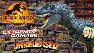 UNRELEASED Jurassic World Extreme Damage Albertosaurus + Scan Code!