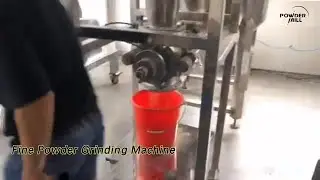 Super Fine Powder Grinding Machine Pulverizer 6000RPM Air Cooling