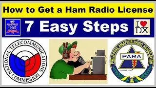 How to Get a Ham Radio License in the PHILIPPINES | 7 Easy Steps to Amateur Radio Operations