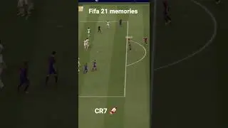 Cr7 driven power free-kick throwback to fifa 21