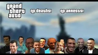 GTA Series - Permadeath challenge (no deaths, no arrests) #10 ~ 4 (GTA LCS and VCS?)
