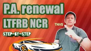 Provisional authority (P.A.)  renewal step-by-step  process LTFRB NCR  (@Bro Owking) 
