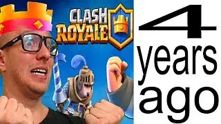 REACTING to my FIRST CLASH ROYALE Video!