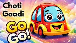 Chhoti Si Gaadi Aayi Aayi 🚗 | Cute Cars Nursery Rhyme for Kids | Fun With Kids