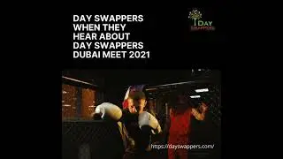 Day Swappers When They Hear About Dubai Meet | #shorts