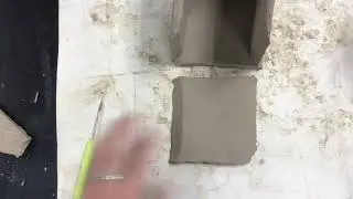 How to build a basic slab box with texture with clay