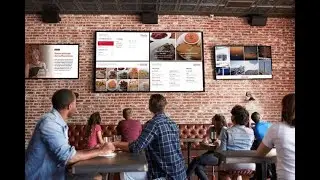 Salon Digital Signage for Services and Appointments