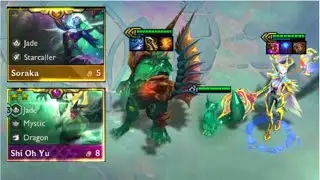 3 STAR SORAKA AND DRAGON SHI OH YU TFT SET 7