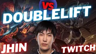 DOUBLELIFT | JHIN VS TWITCH | ADC GAMEPLAY | Patch 14.15 / Season 14 | #LeagueofLegends