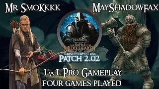 LotR BfME2: RotWK - 2.02 v8.4 - Mr.SmoKkkk (Elves) vs. MayShadowFax (Dwarves) - Cast by Brownbear55