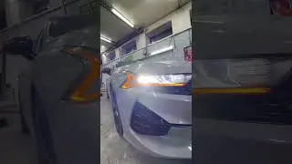 Installing lenses in Kia K5 reflector LED headlights! 89185682894 Rostov Region