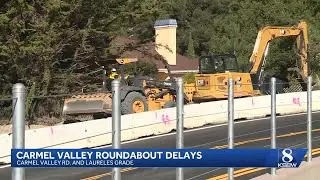 Drivers frustrated as Laureles Grade roundabout construction enters next phase