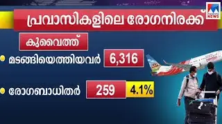 മടങ്ങിയെത്തിയ പ്രവാസികളില്&zwj;  രോഗബാധിതര്&zwj;;  കണക്കുകള്&zwj;  | NRI's Return Videowall