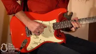Macmull S-Classic Electric Guitar, Fiesta Red, Played by Brian Love (Part One)