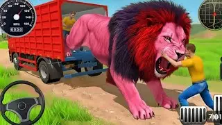 Animal Cargo Truck Driving Game 3D | Animal Transport Cargo Truck 2024 | New Animal Cargo Gameplay 