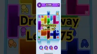 Drop away level 75 #dropaway #puzzle #walkthrough #gameplay #level75