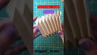 Origami tessellation | Folding Structure | concept