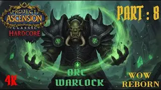 HC Warlock Part 8: Destruction Unleashed in Durotar [4K No Commentary]