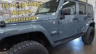 2014 Jeep Wrangler Unlimited with a brake pedal SQUEAK! EASY fix!