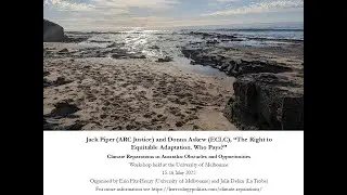 Jack Piper (ARC Justice) and Donna Askew (ECLC), &ldquo;The right to equitable adaptation. Who pays?&rdquo;