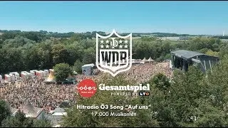 GESAMTSPIEL WOODSTOCK DER BLASMUSIK 2019 – Hitradio Ö3 Song „Auf uns“