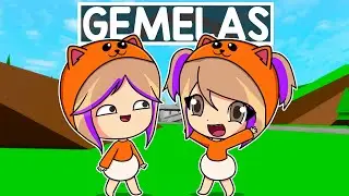 24 HORAS siendo BEBÉS GEMELAS con Mandarina en Brookhaven Roblox