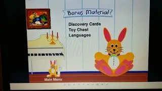 Baby Einstein - Baby Bach - Musical Adventure DVD Main Menu Walkthrough