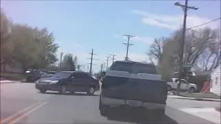 Idiot Driver Alert: Cheyenne, Wyoming: Near T-Bone Accident