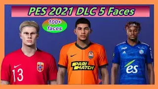 PES2021 DLC 5.0 Faces