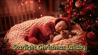 Starlight Christmas Lullaby 2025 🎄 Soothing Baby Sleep Music & Gentle Winter Dream