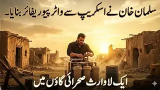 Salman Khan Built a Water Purifier From Scrap &mdash; Alone in an Abandoned Desert Village