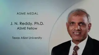 Prof. J.N. Reddy received ASME medal