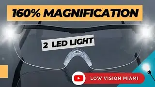 Magnifying Glasses With Light - Low Vision Miami