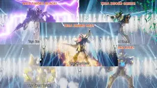 Tega Sword ( Red, Blue, Yellow, Green and Black) - #gozyuger