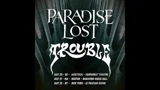 PARADISE LOST LIVE IN NYC AT LE POISSON ROUGE ON 5.22.2025
