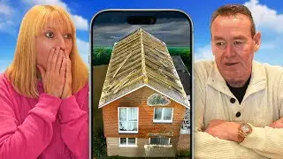 We DESTROYED our Parents Home and Built their DREAM ONE! Their Reaction!