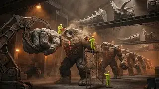 Inside an Ultra Strong Toy Factory | From Raw Parts to Power-Packed Toys