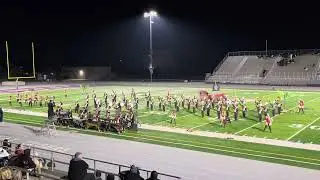 Cal High Marching Ensemble at 2024 Grape Bowl Classic