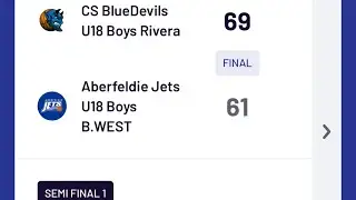 Semi Finals CSBD U18 Rivera Vs Aberfeldie Jets U18 Boys B.WEST