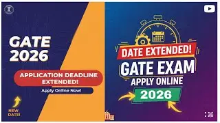 GATE exam apply online date extended 2025 TN GATE EXAM #sbo #sbotvm #GATEEXAM #exam