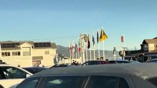 美國自駕自由行- Santa Barbara Stearns Wharf 木製碼頭景色