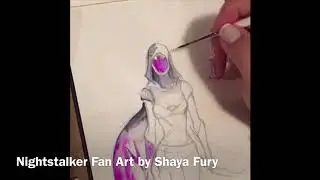 Nightstalker Hunter SpeedPaint by Shaya Fury