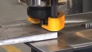 HKM 175 Hydraulic Iron worker all functions presentation