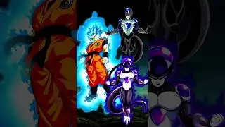 Cc Goku Vs Frost And Frieza |Who Is Stronger #shorts #dragonball #dbs